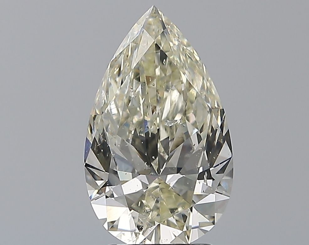 Diamant Poire 3.01 ct - Couleur K - Pureté SI2