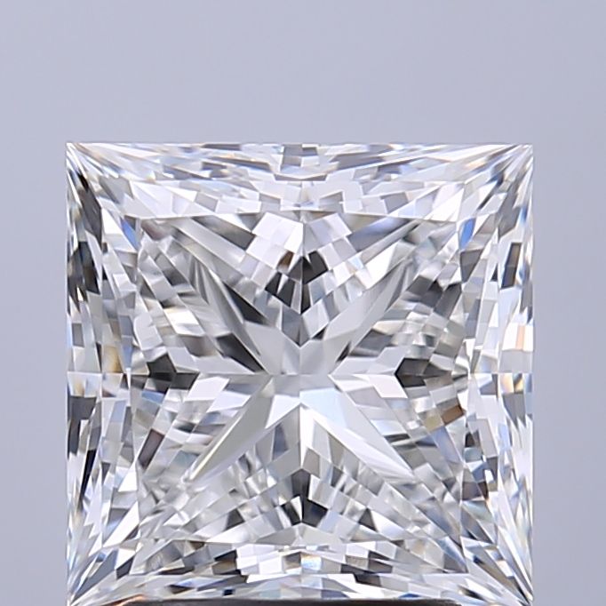 2.71 ct. princess Lab Grown Diamond front image