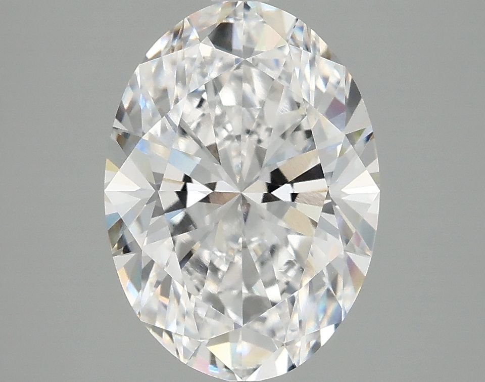 3.02 ct. oval Lab Grown Diamond front image