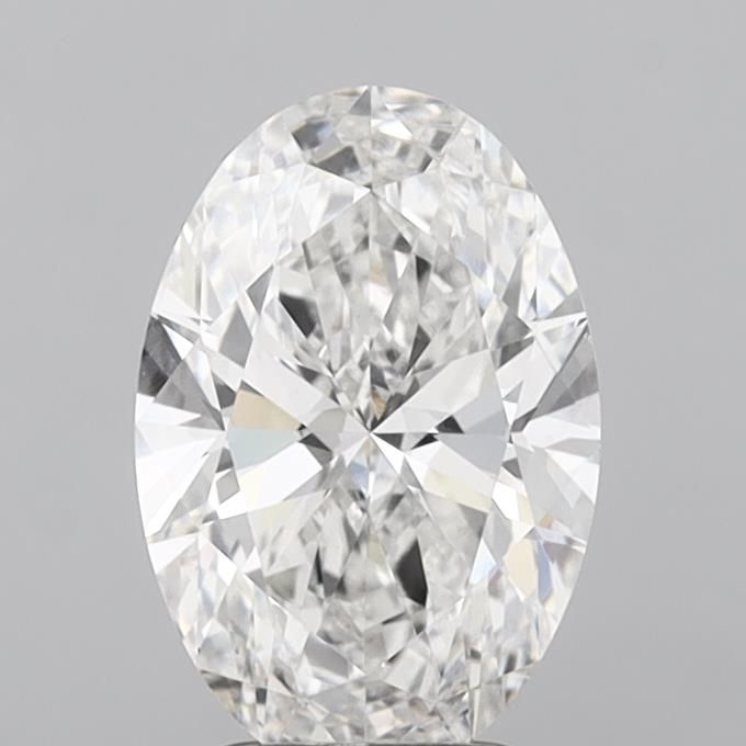 3.00 ct. oval Lab Grown Diamond front image