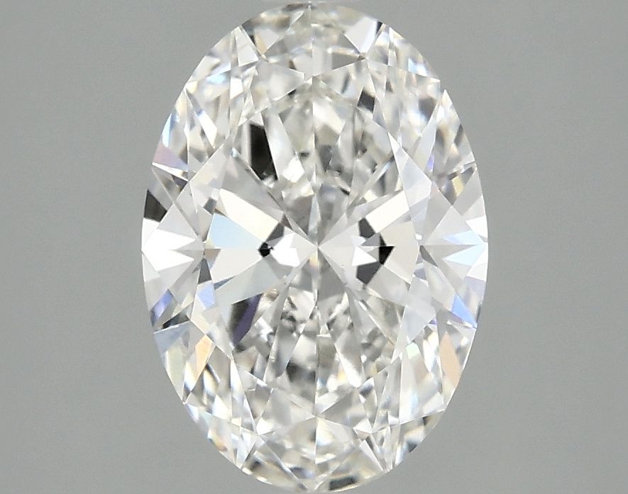 2.10 ct. oval Lab Grown Diamond front image