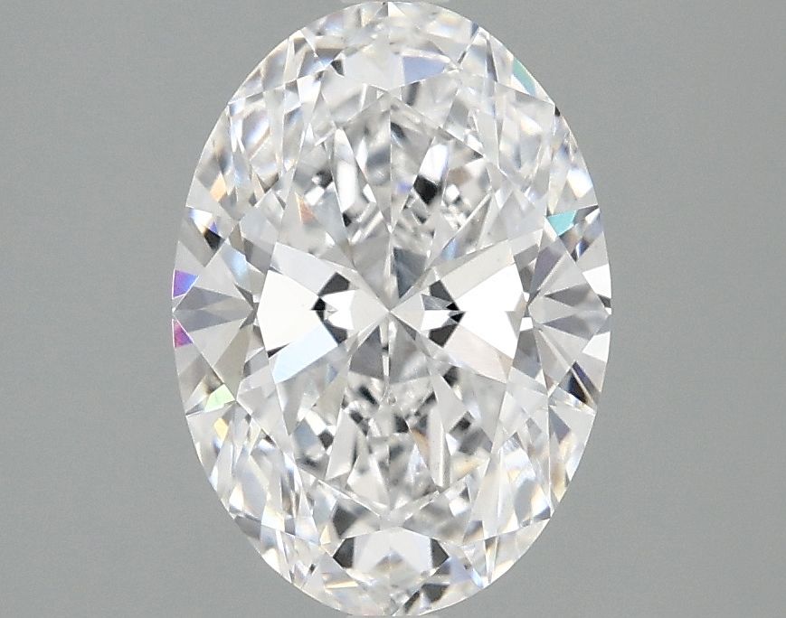 2.03 ct. oval Lab Grown Diamond front image