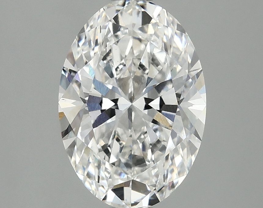 2.10 ct. oval Lab Grown Diamond front image