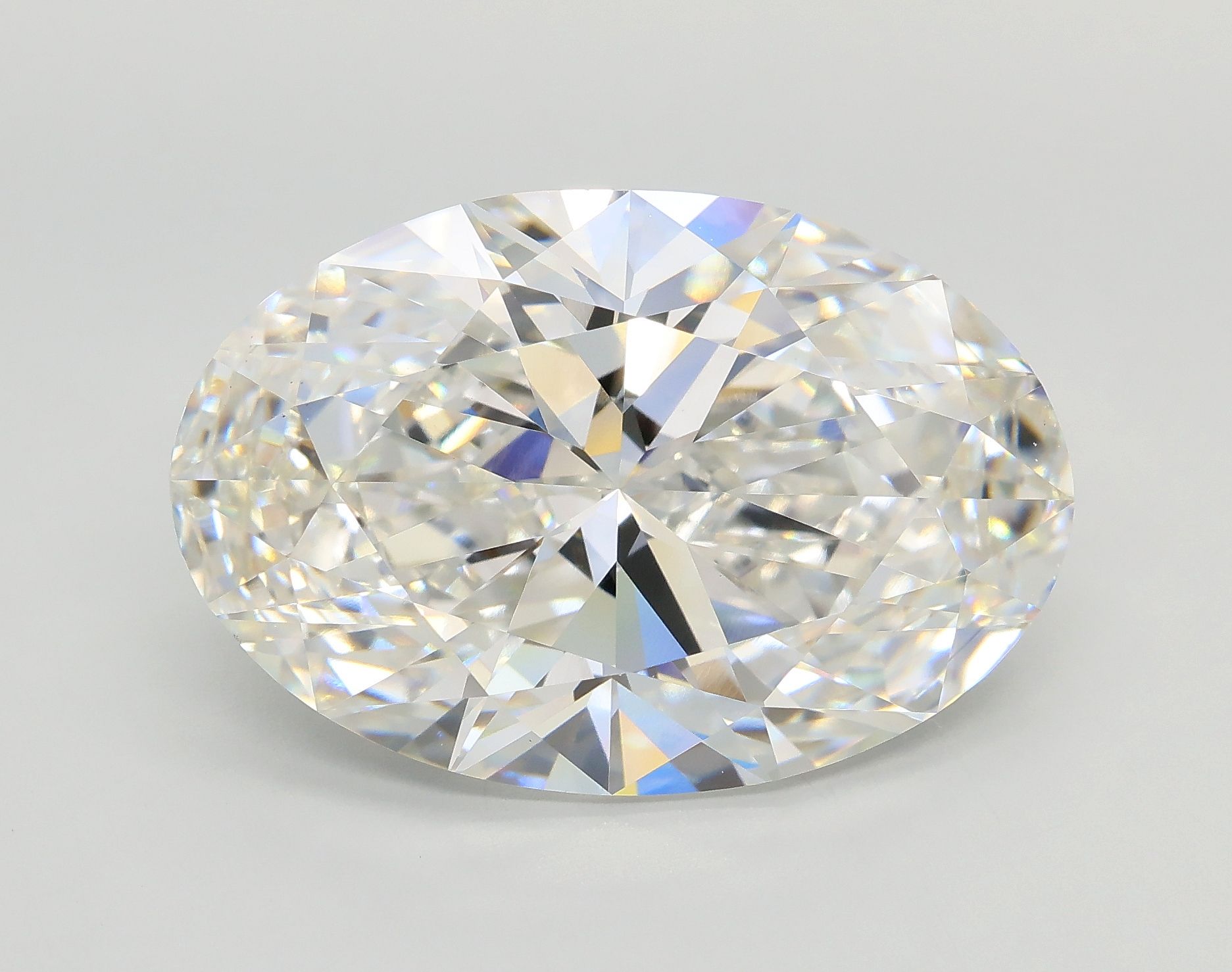 11.04 ct. oval Lab Grown Diamond front image