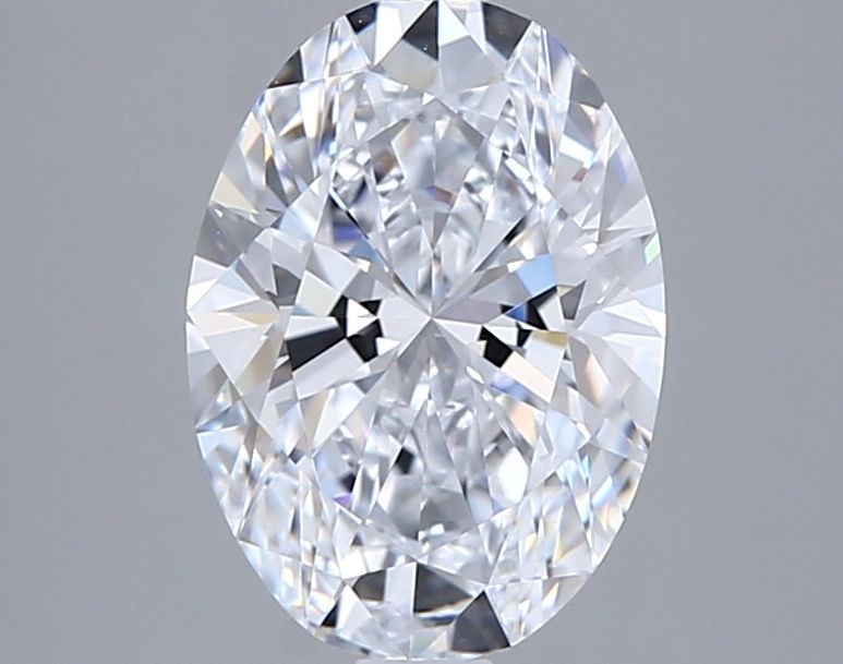 2.05 ct. oval Lab Grown Diamond front image