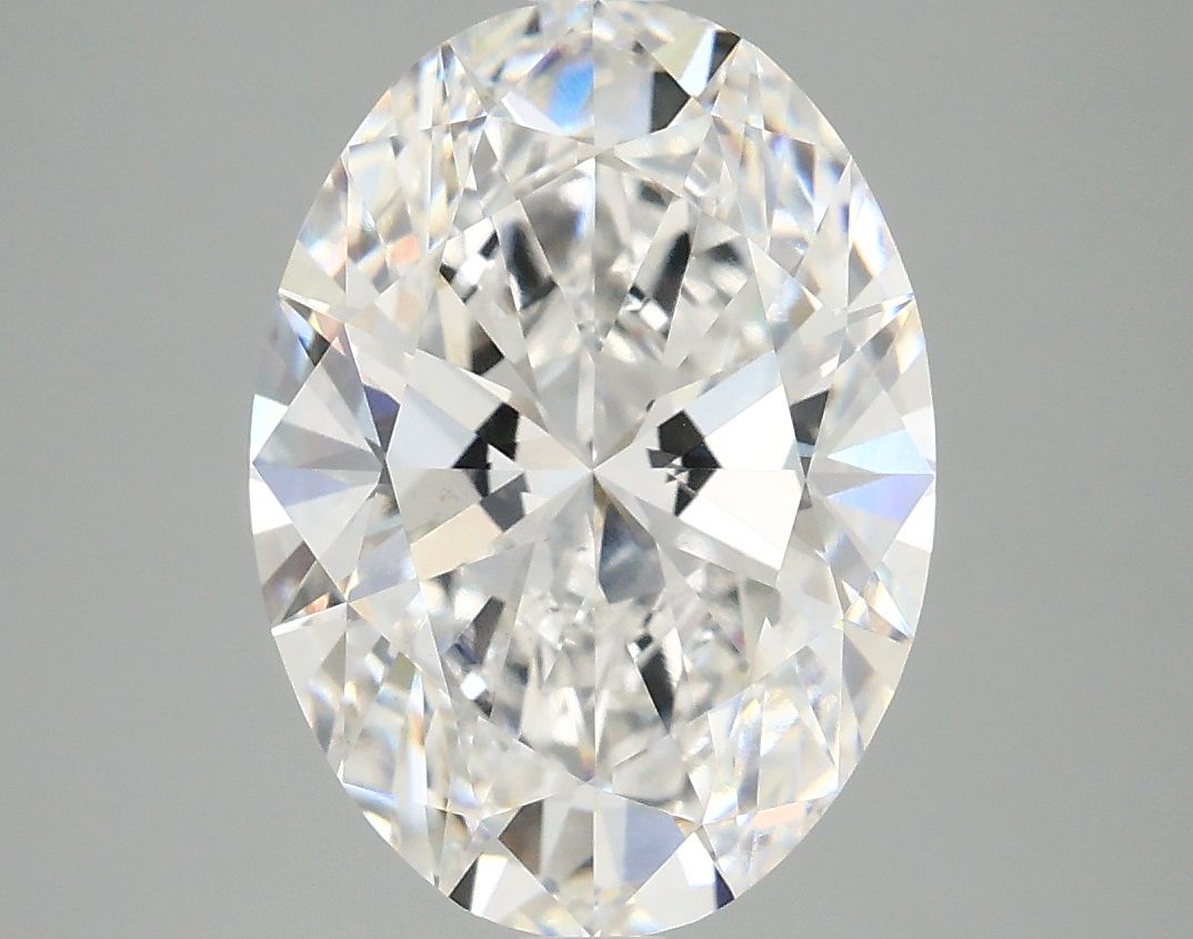 4.10 ct. oval Lab Grown Diamond front image