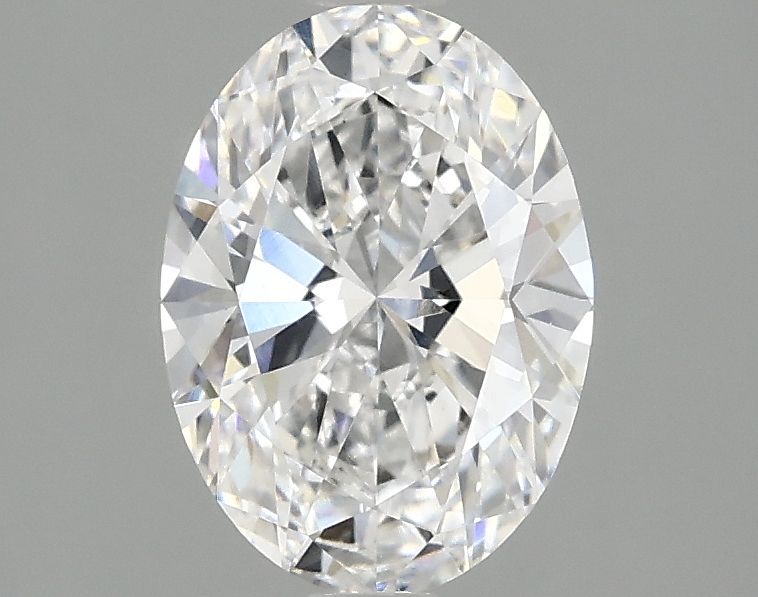 1.38 ct. oval Lab Grown Diamond front image