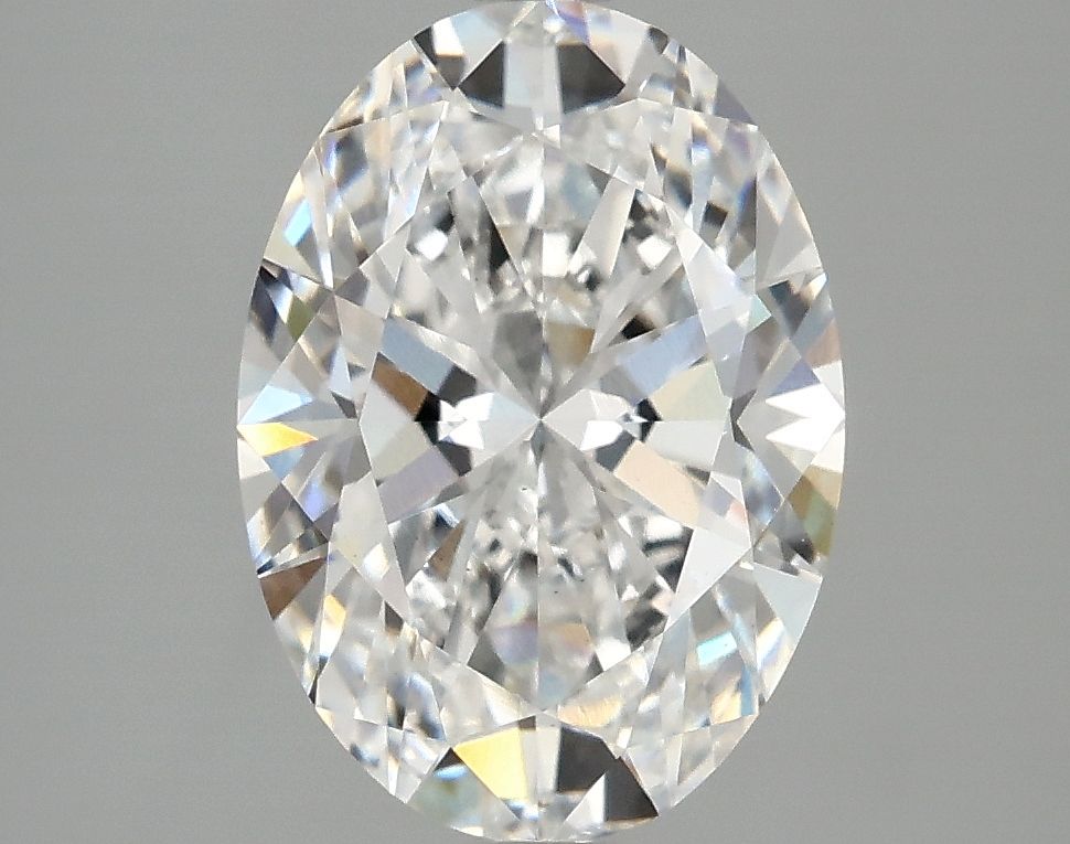 3.08 ct. oval Lab Grown Diamond front image