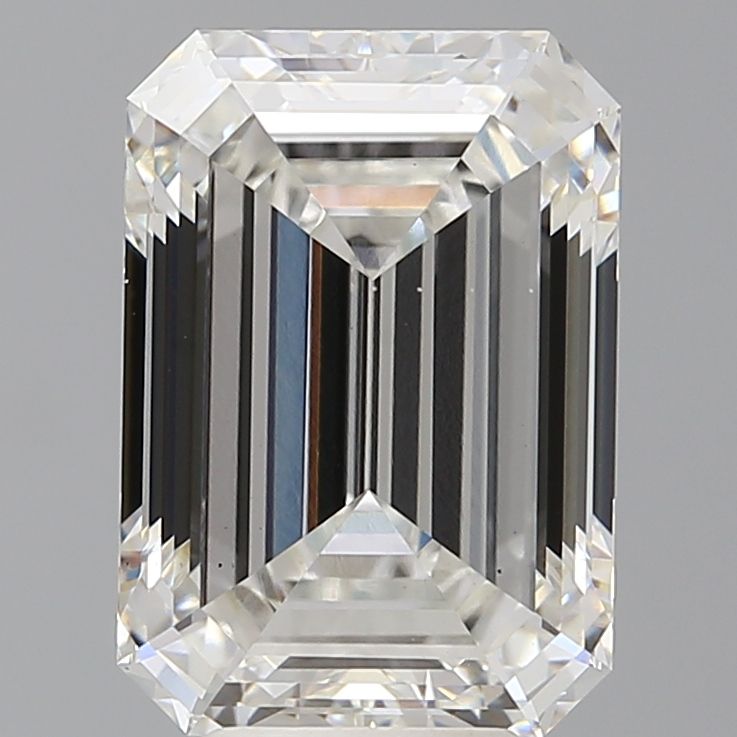 6.01 ct. emerald Lab Grown Diamond front image