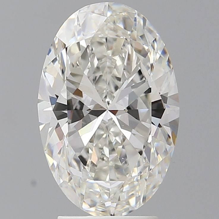 3.55 ct. oval Lab Grown Diamond front image