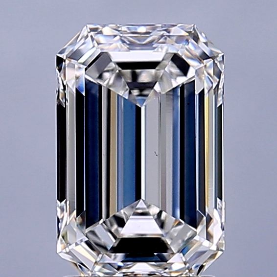 2.14 ct. emerald Lab Grown Diamond front image