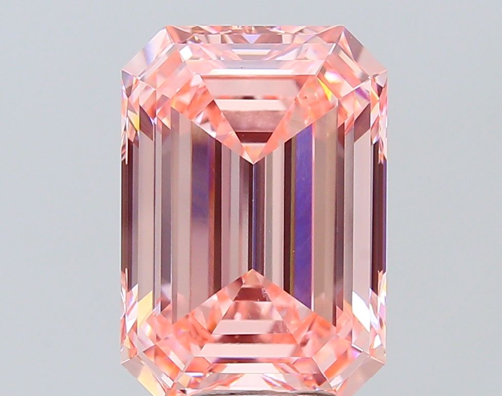 7.07 ct. emerald Lab Grown Diamond front image