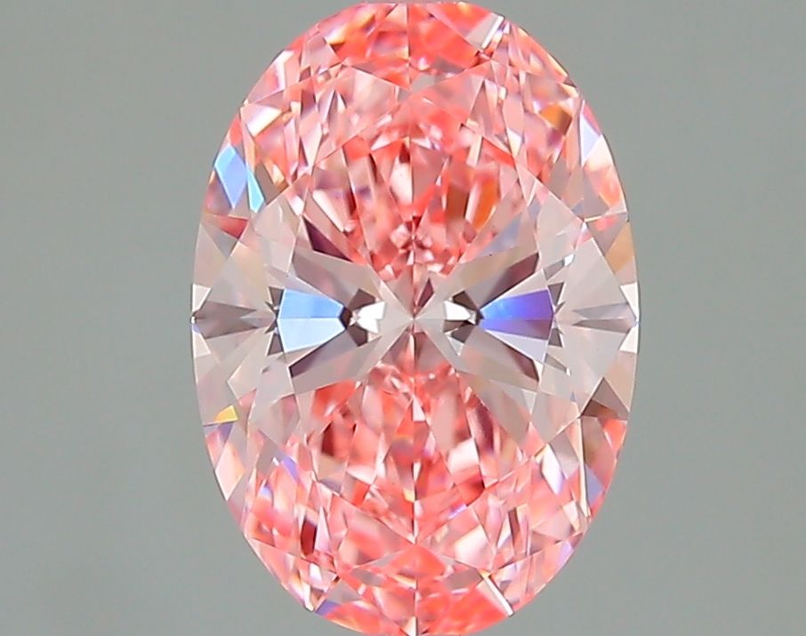 2.08 ct. oval Lab Grown Diamond front image