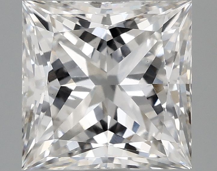 2.10 ct. princess Lab Grown Diamond front image