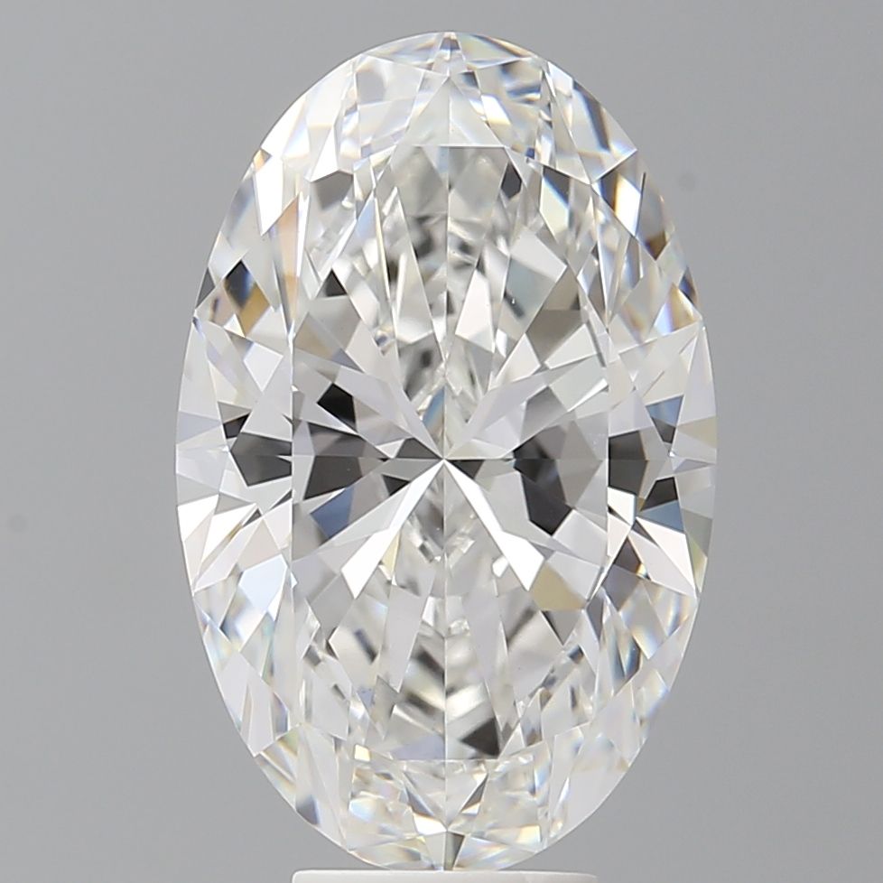 7.05 ct. oval Lab Grown Diamond front image
