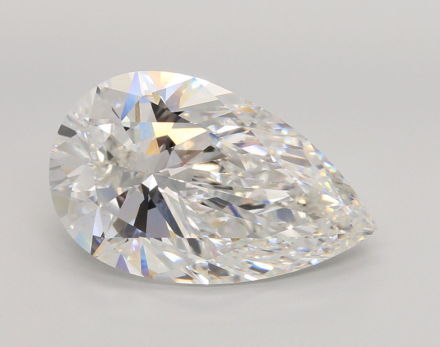 9.55 ct. pear Lab Grown Diamond front image