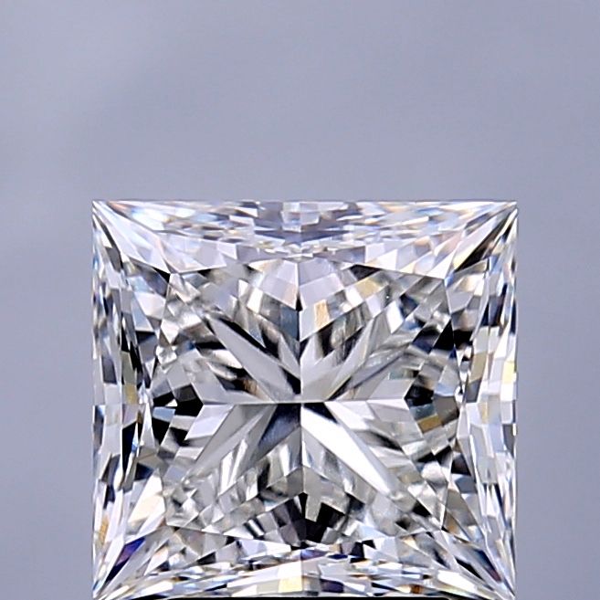 3.32 ct. princess Lab Grown Diamond front image