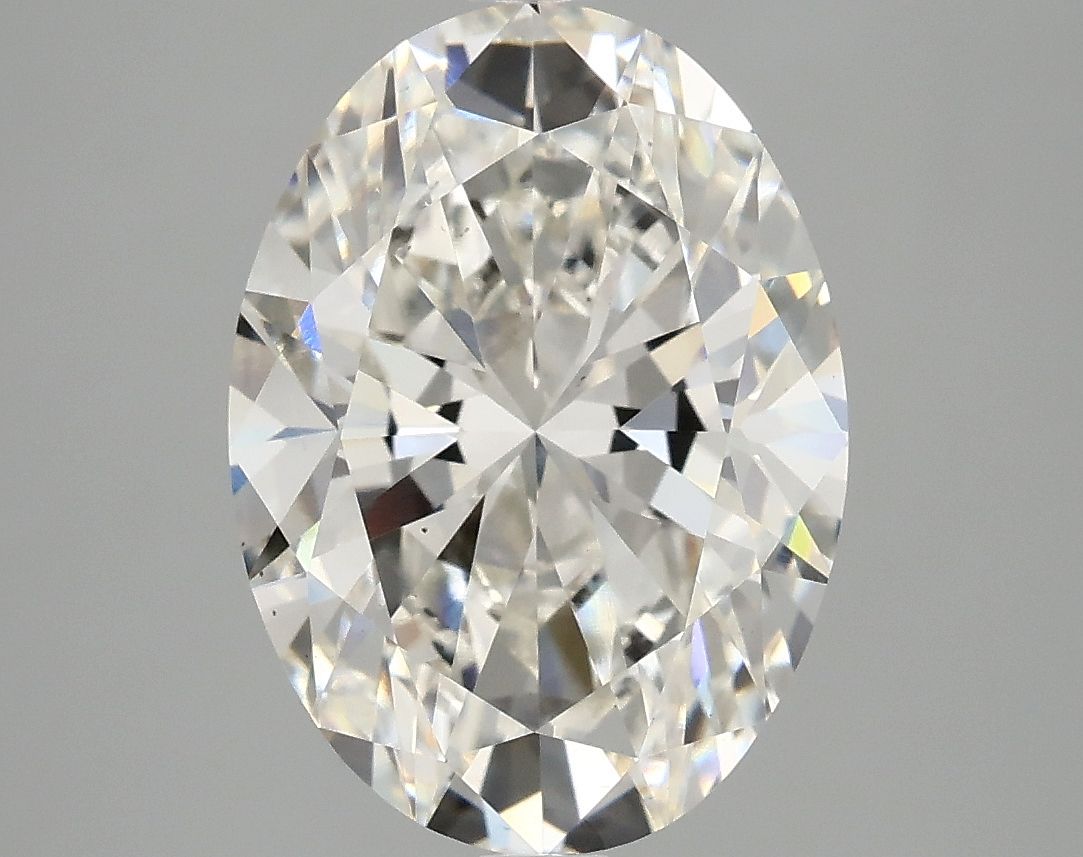 4.07 ct. oval Lab Grown Diamond front image