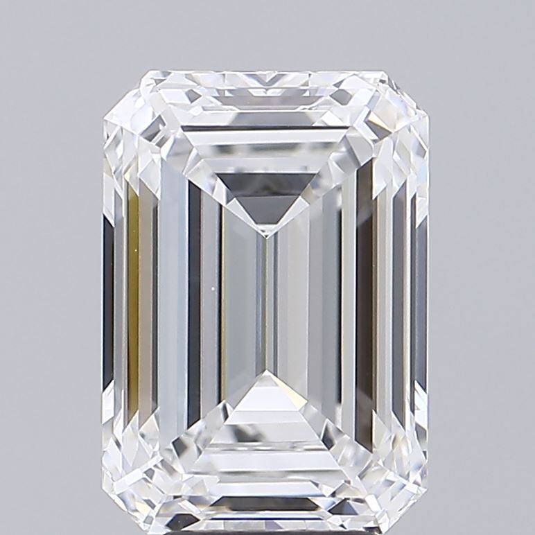6.05 ct. emerald Lab Grown Diamond front image