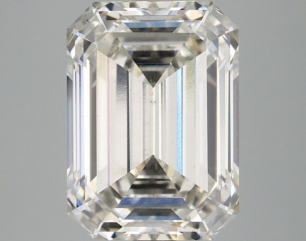 5.02 ct. emerald Lab Grown Diamond front image