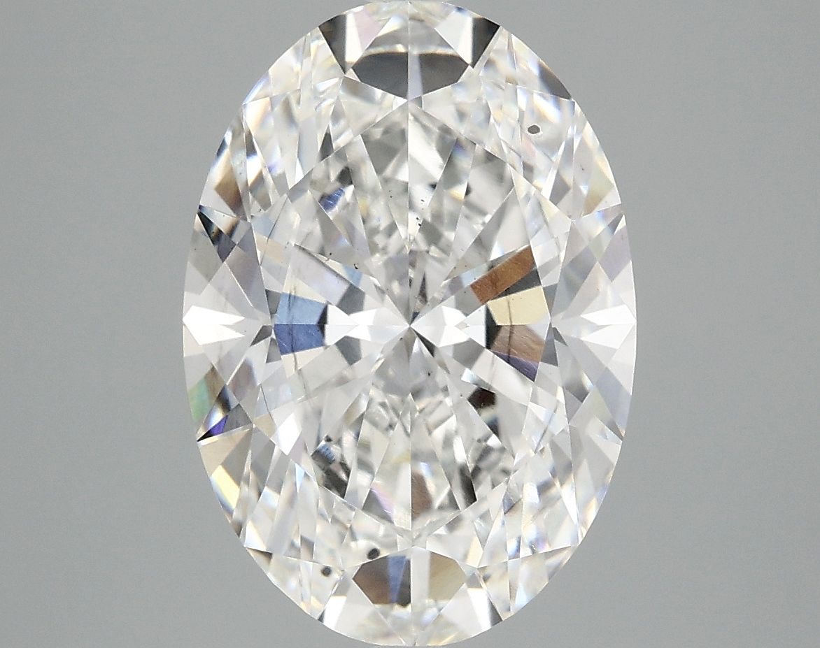 5.04 ct. oval Lab Grown Diamond front image