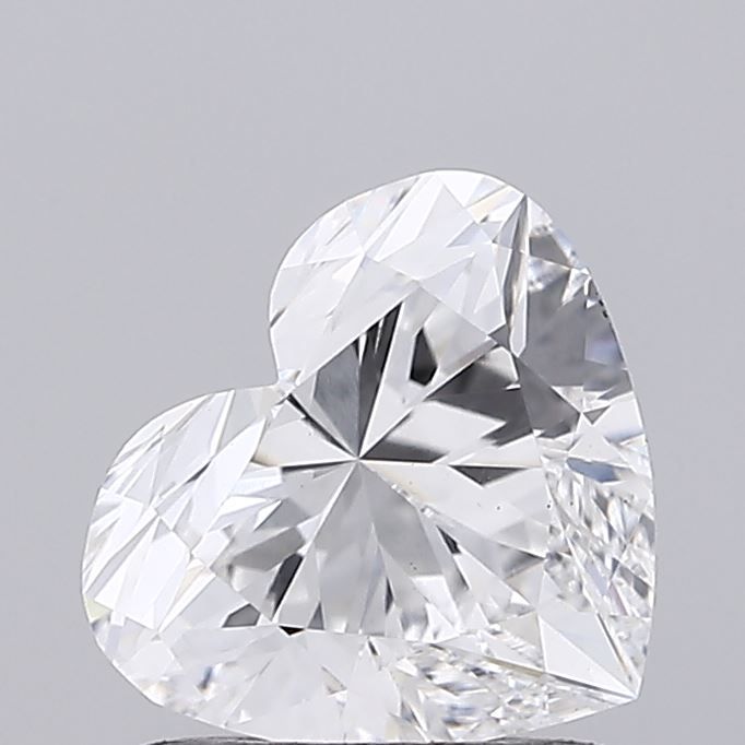 1.1 carat f VS1 EX Cut IGI heart diamond