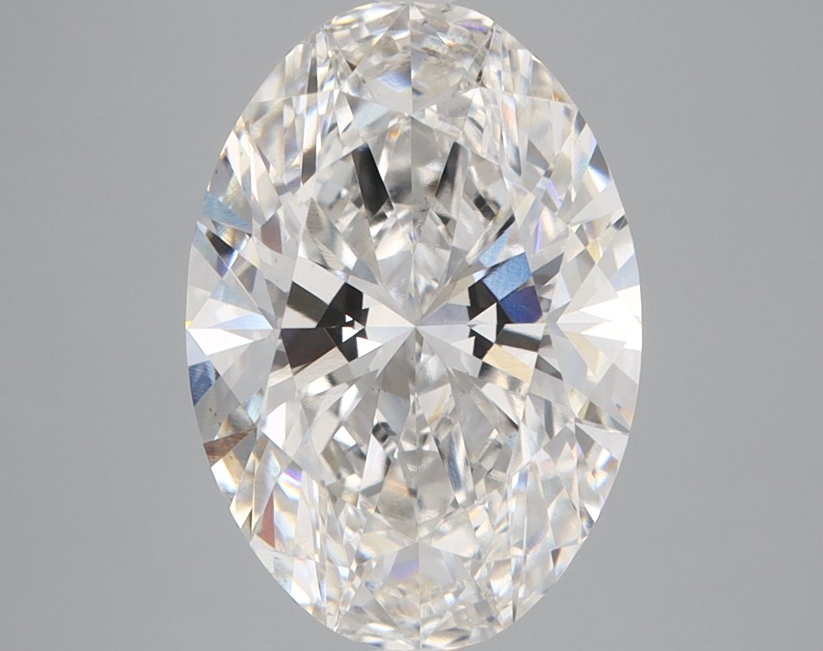 4.05 ct. oval Lab Grown Diamond front image