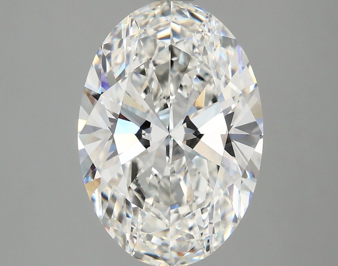 4.10 ct. oval Lab Grown Diamond front image