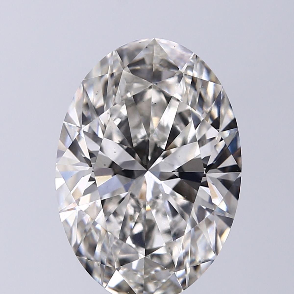3.77 ct. oval Lab Grown Diamond front image