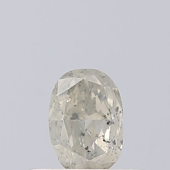 0.21 Carat Oval Diamond Salt and Pepper VVS2
