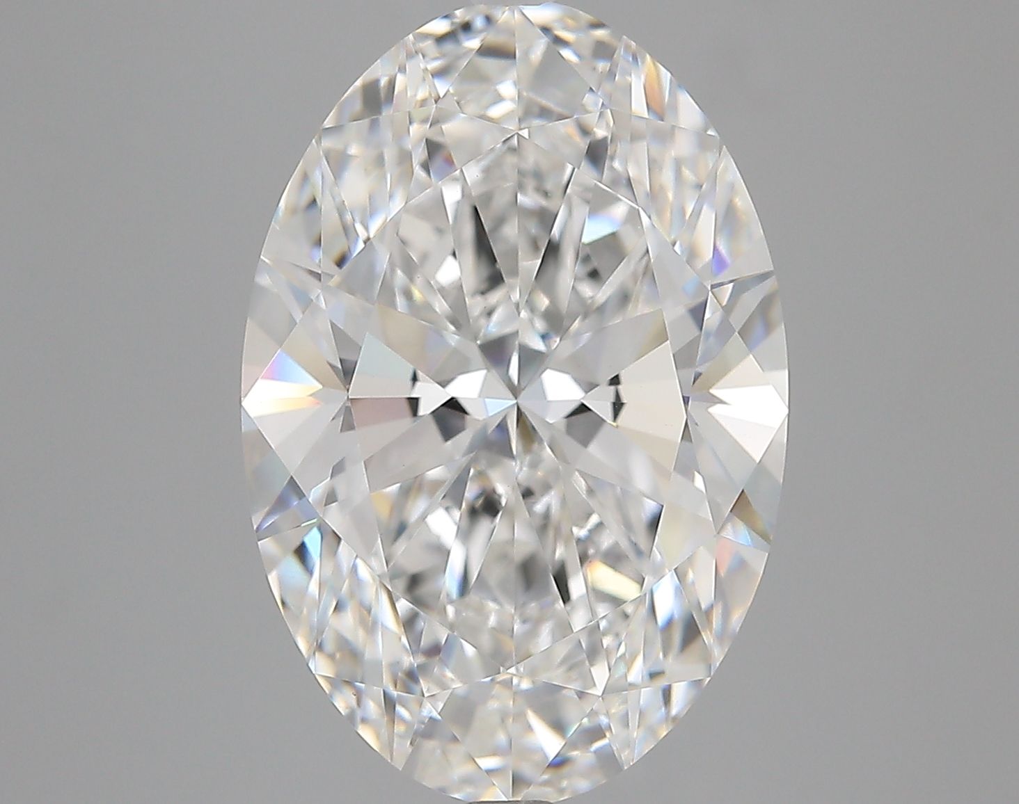 8.03 ct. oval Lab Grown Diamond front image