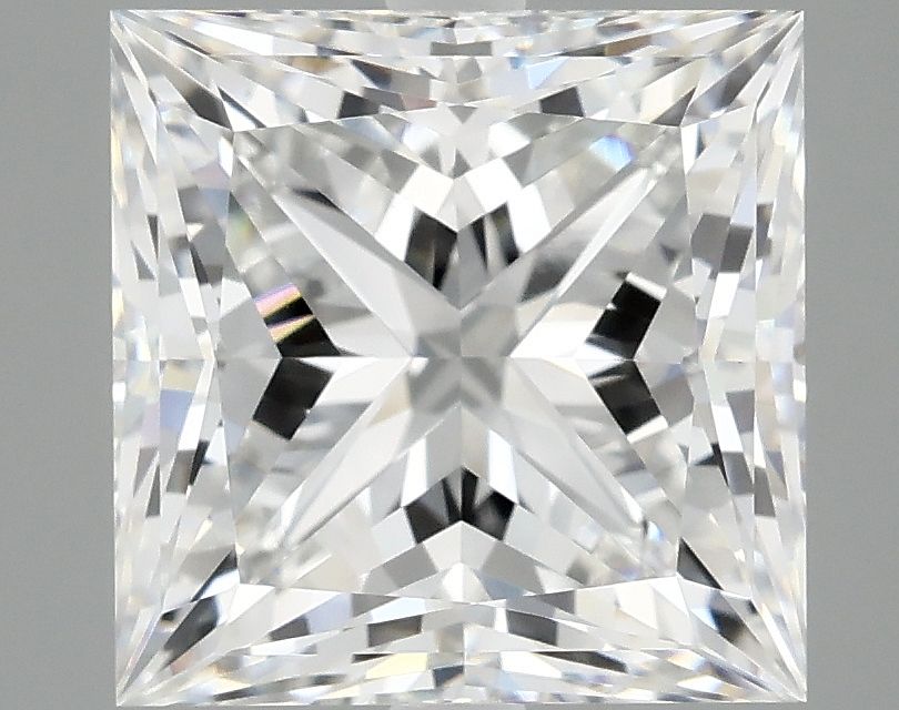4.19 ct. princess Lab Grown Diamond front image