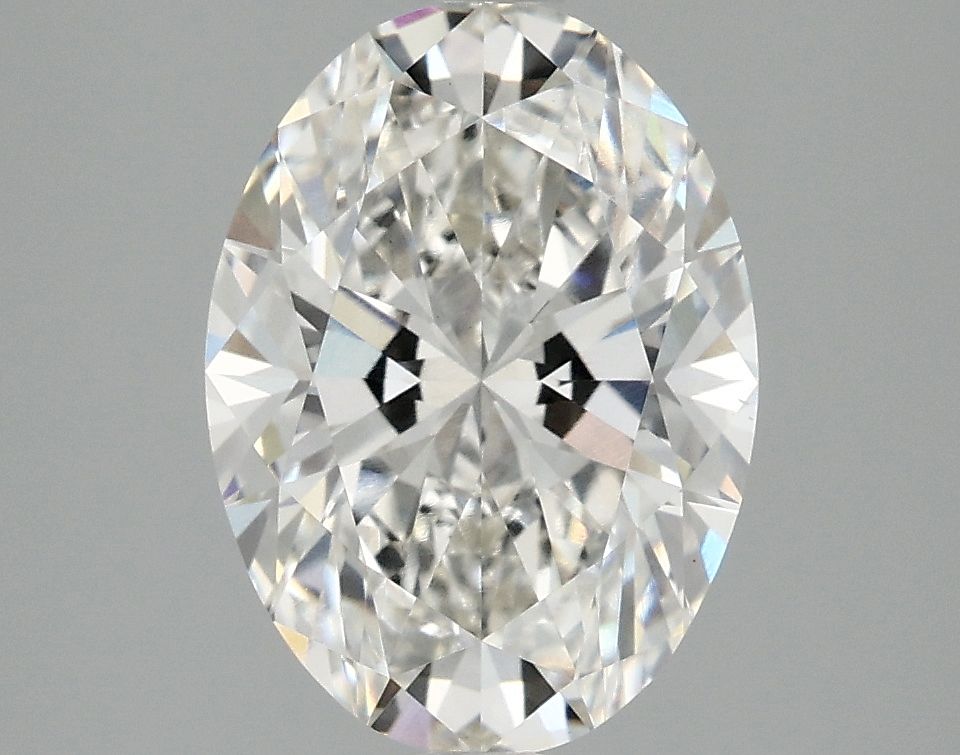 3.02 ct. oval Lab Grown Diamond front image