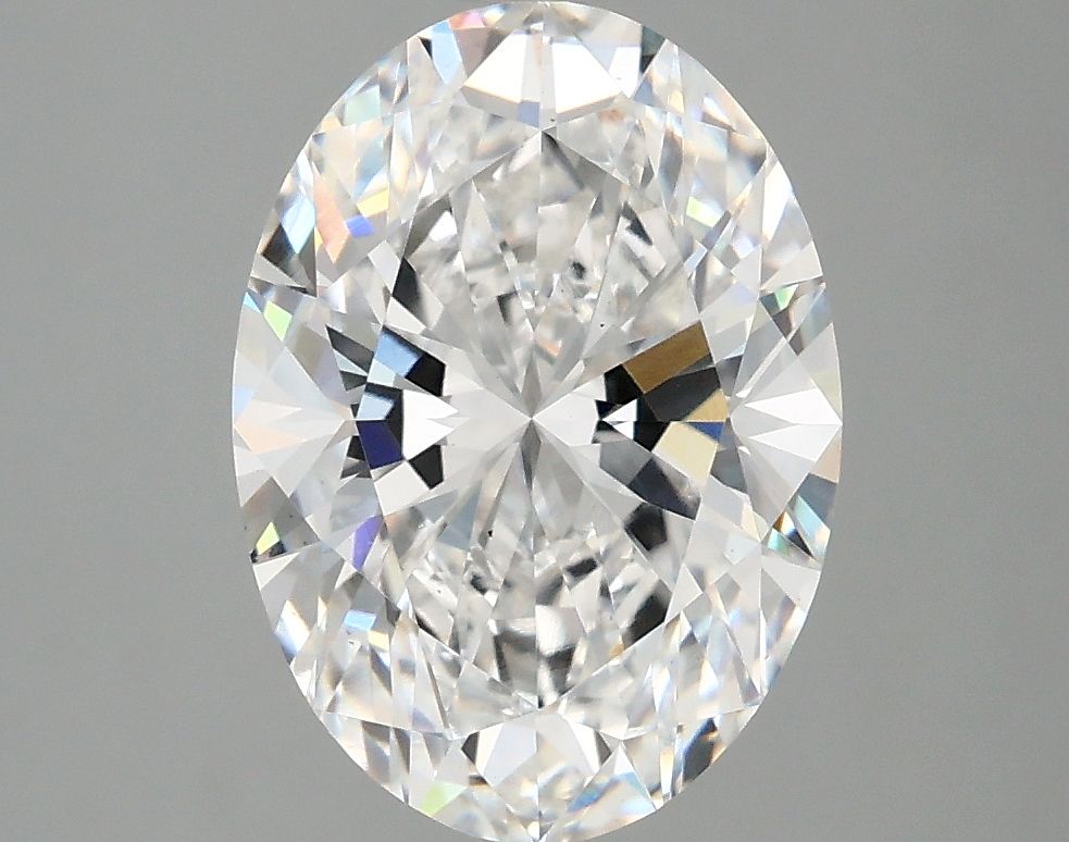 3.08 ct. oval Lab Grown Diamond front image