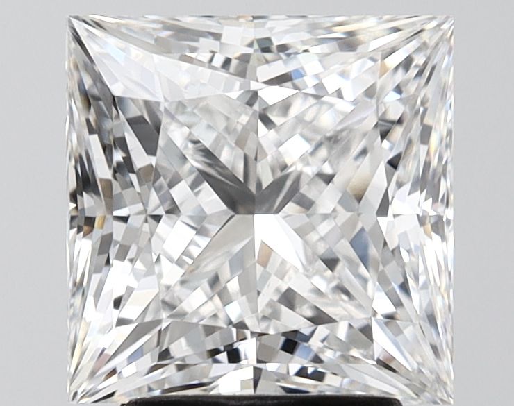 3.41 ct. princess Lab Grown Diamond front image