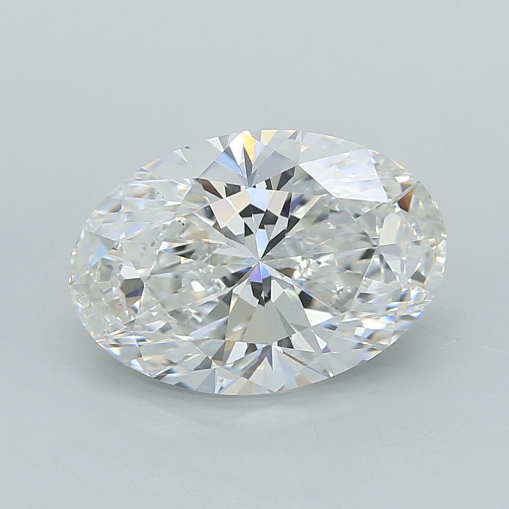 3.03 ct. oval Lab Grown Diamond front image