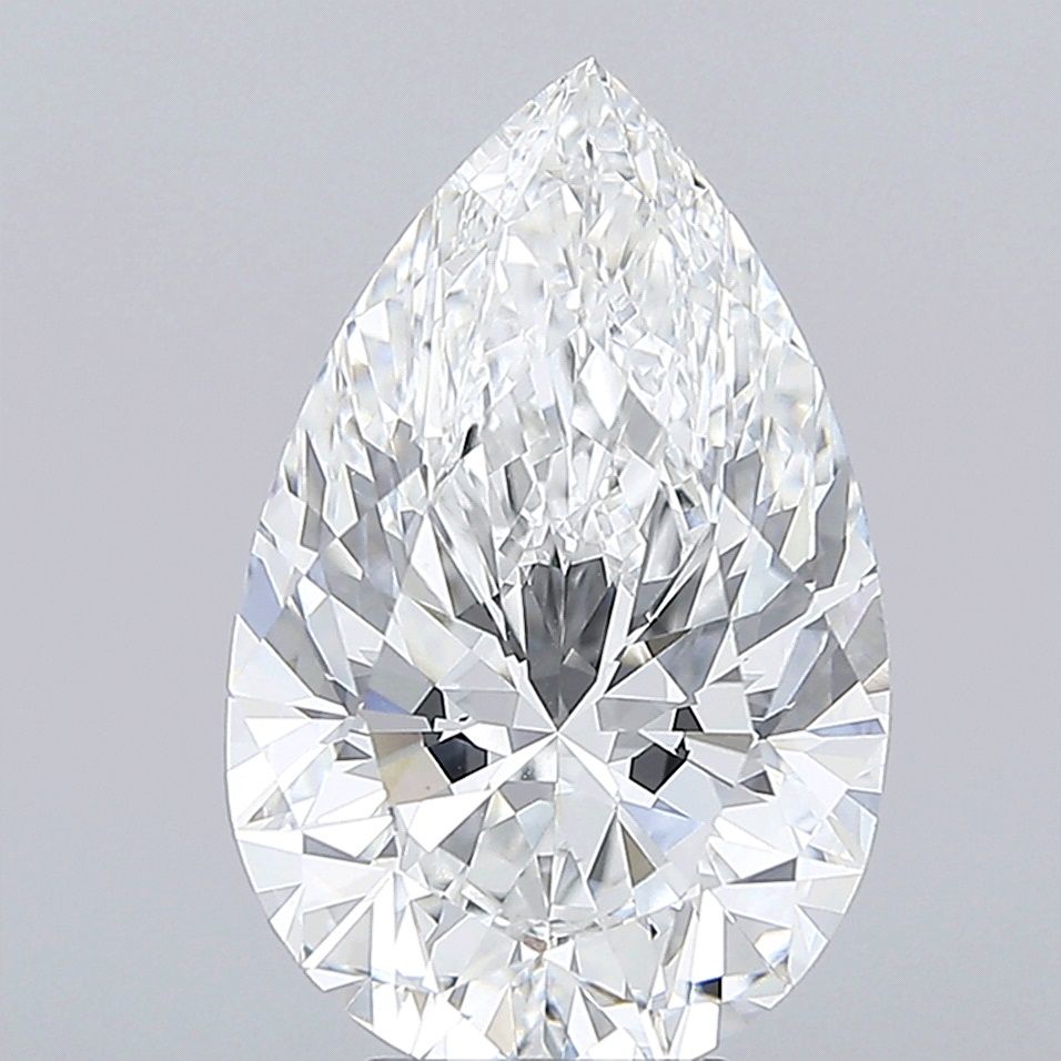 7.03 ct. pear Lab Grown Diamond front image