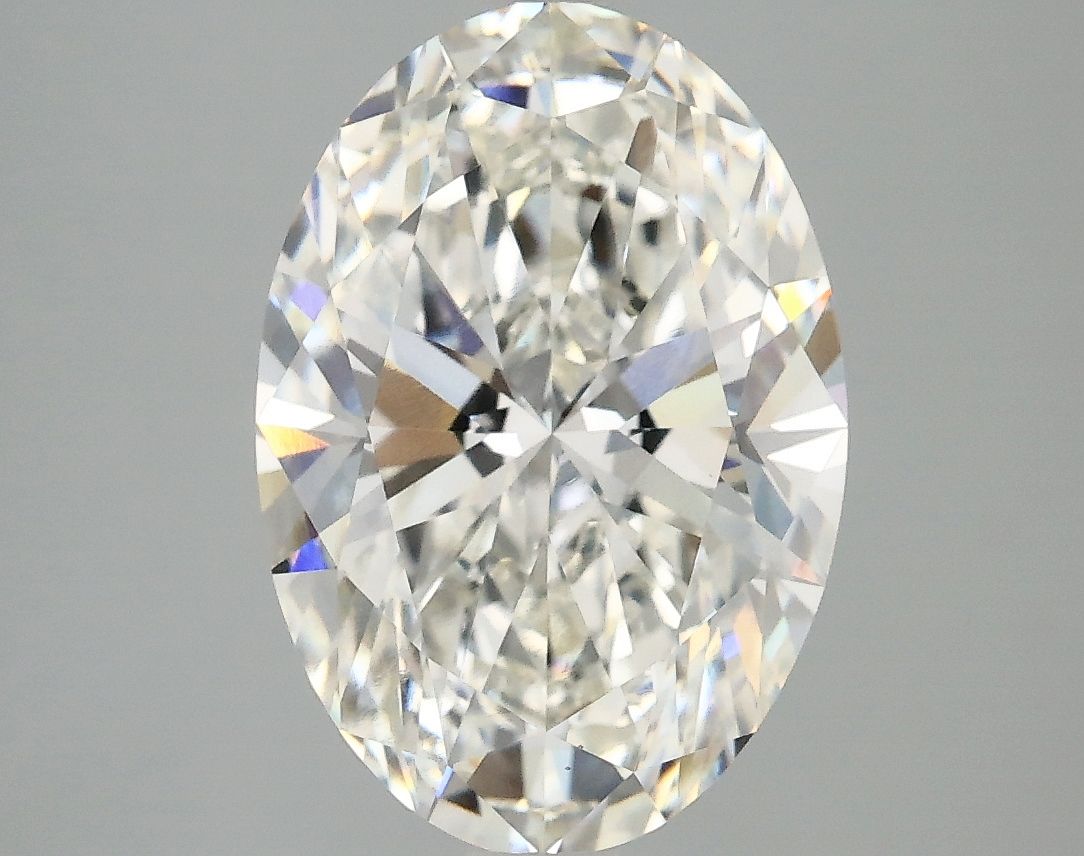 3.82 ct. oval Lab Grown Diamond front image