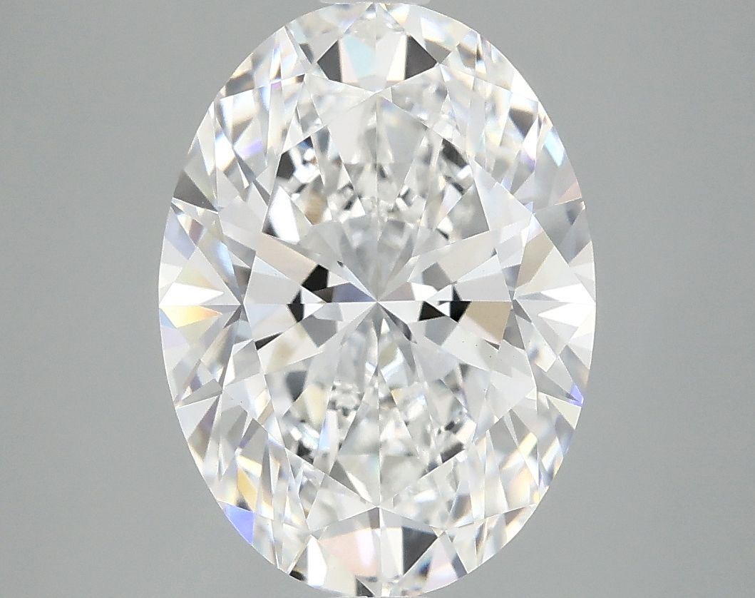 4.02 ct. oval Lab Grown Diamond front image