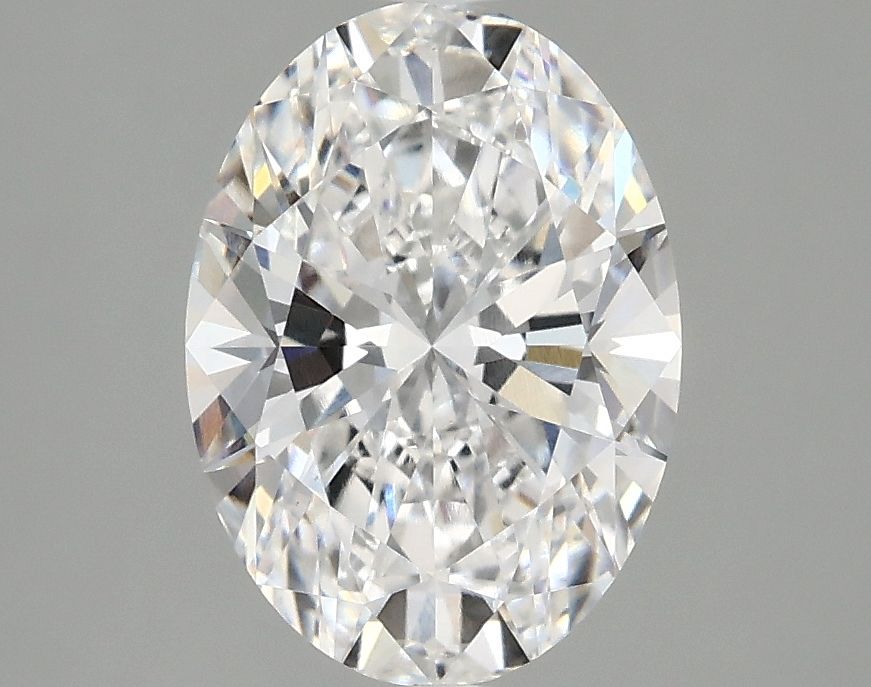 2.01 ct. oval Lab Grown Diamond front image