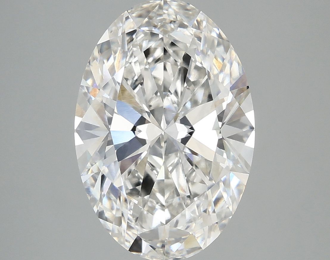 3.87 ct. oval Lab Grown Diamond front image