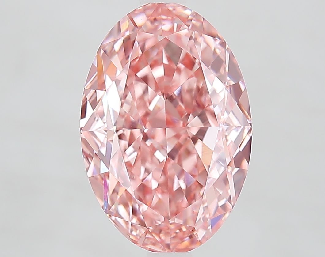4.32 ct. oval Lab Grown Diamond front image