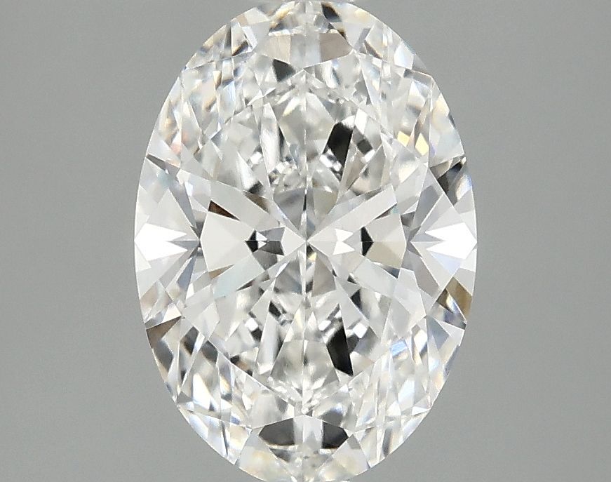 2.10 ct. oval Lab Grown Diamond front image