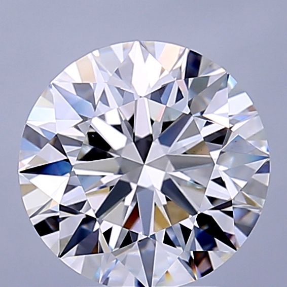 2.56 ct. round Lab Grown Diamond front image