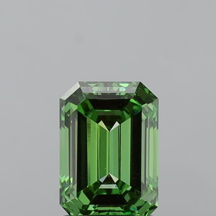 1.23 ct. emerald Lab Grown Diamond front image