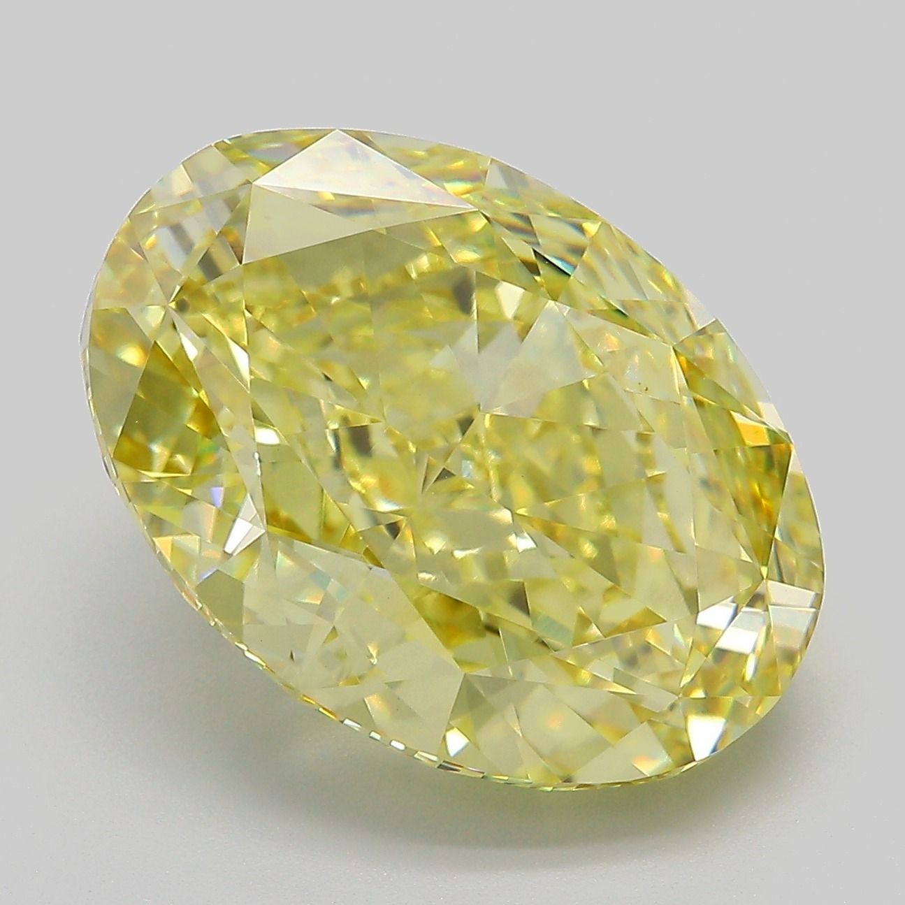 11.97 ct. oval Lab Grown Diamond front image