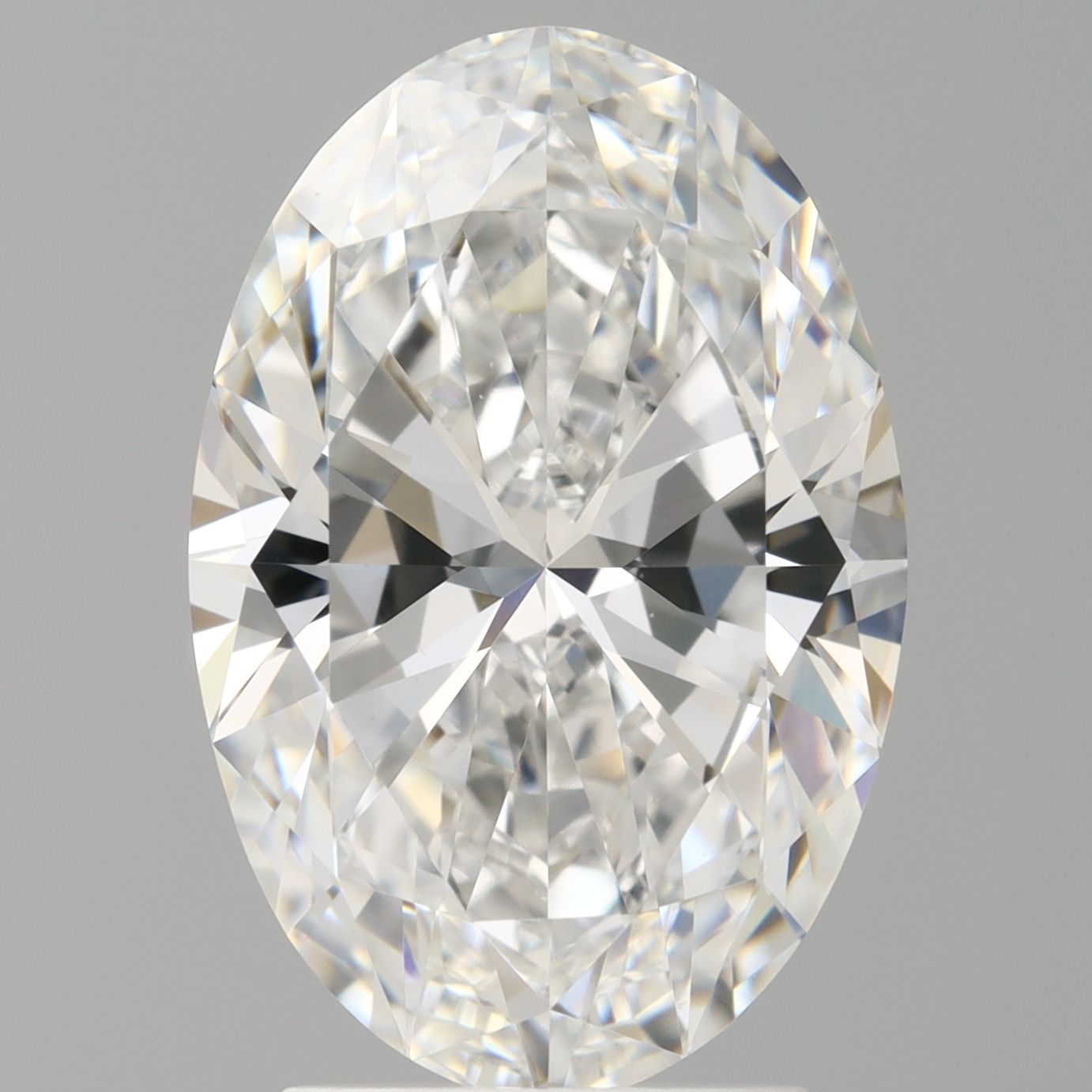 3.10 ct. oval Lab Grown Diamond front image
