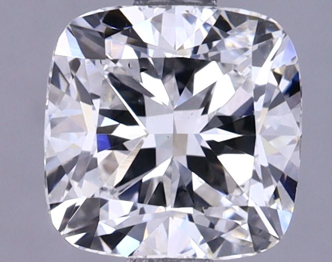 1.36 ct lab-grown Cushion brilliant Diamond