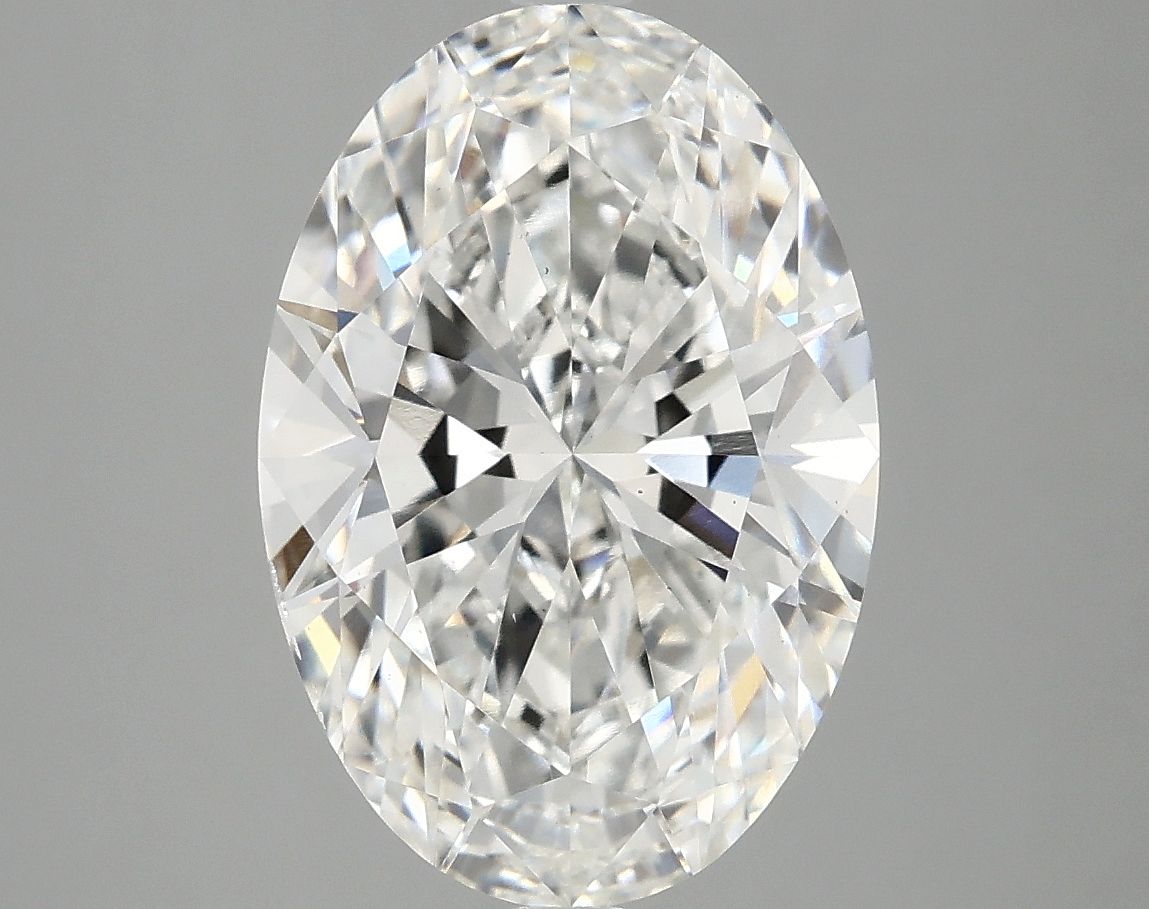 4.02 ct. oval Lab Grown Diamond front image