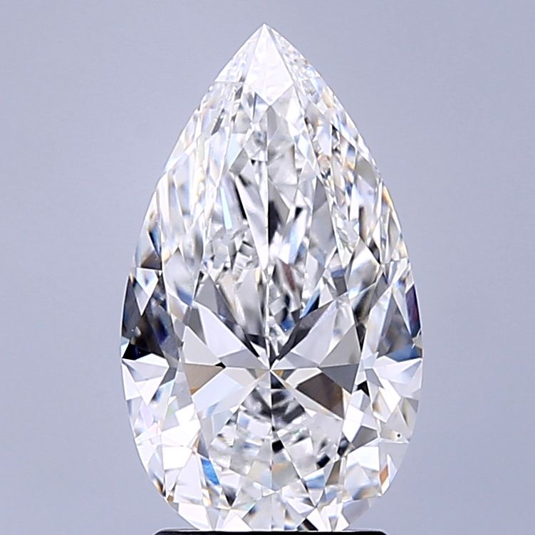 2.70 ct. pear Lab Grown Diamond front image